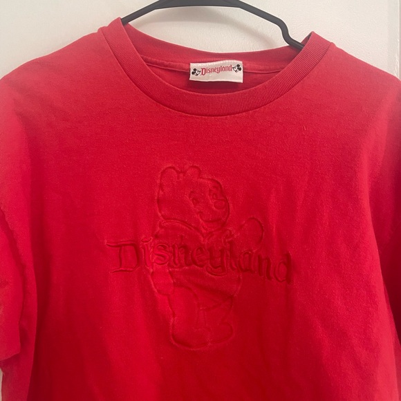 Disney Tops - Vintage Disney Kidcore 90s Pooh Bear Red Short Sleeve Tee